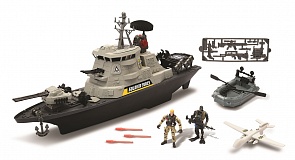 Игровой набор: Ураганный линкор, с ракетами, свет и звук (Chap Mei, 545065)